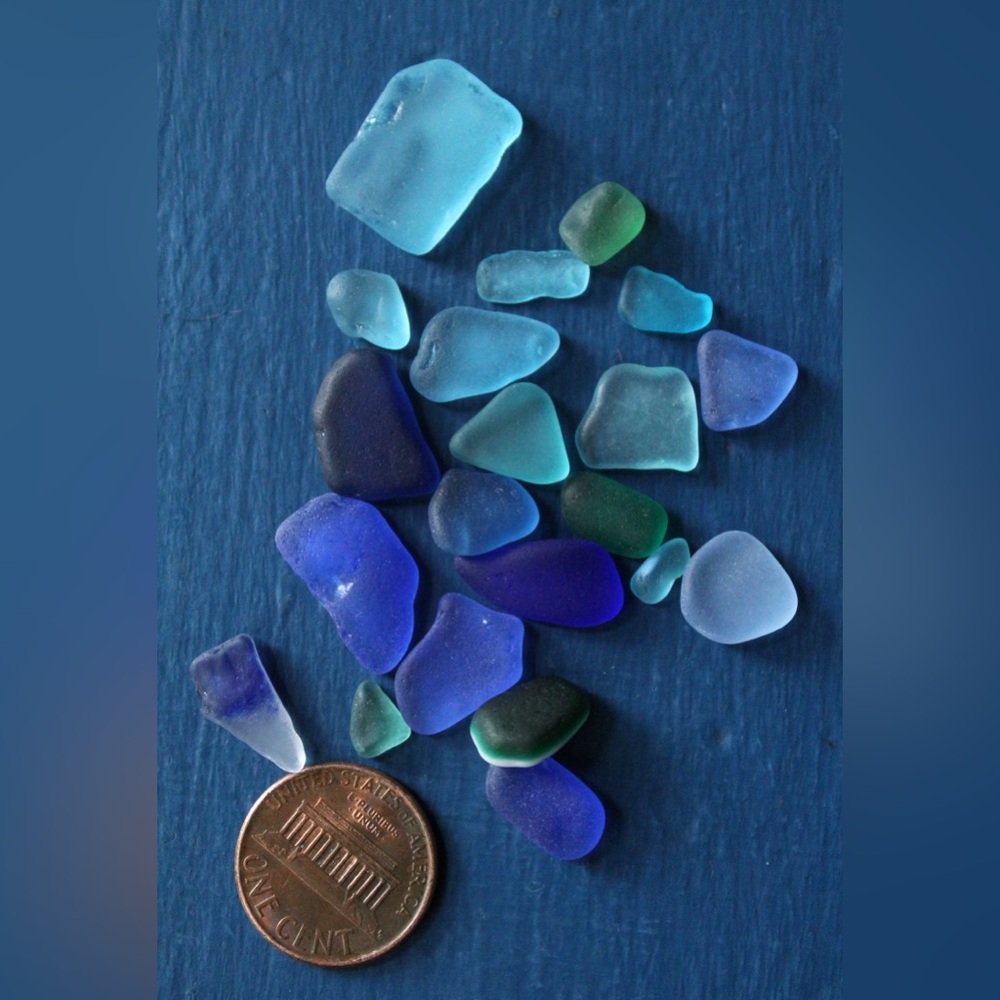 blue seaglass